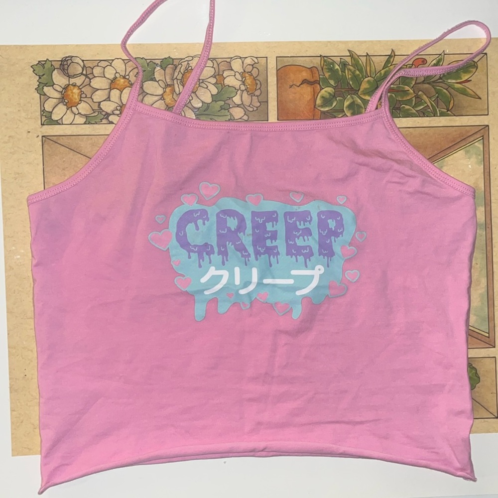 Kawaii Dolls Kill Pastel Creep Top